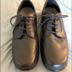 Men’s Brown Leather Orthopedic Style